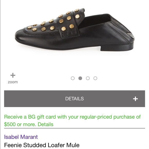 Isabel Marant - Fennie studded loafer mule - Picture 2 of 6